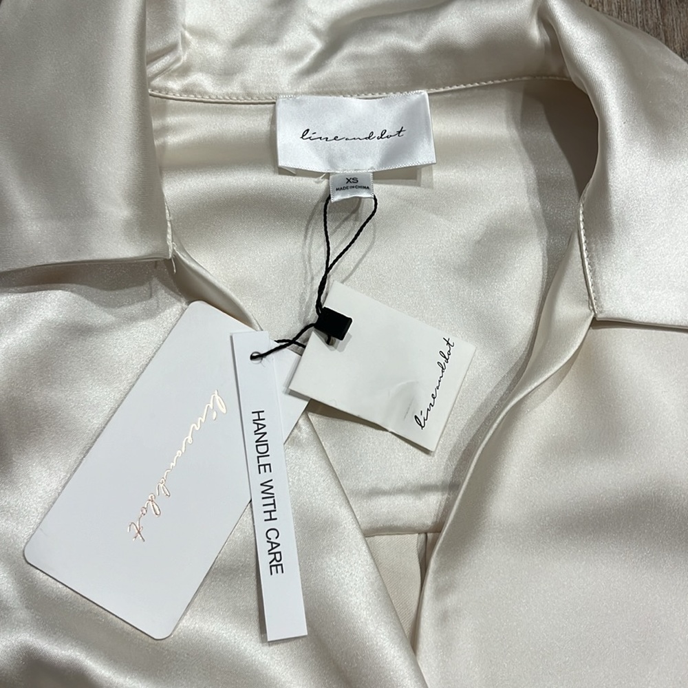 Bella Satin Minidress  from Line&Dot (Saks Fifth Avenue)- BRAND NEW - Picture 8 of 8